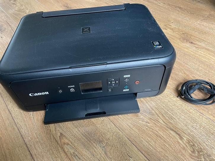 Canon printer TS5150, Computers en Software, Printers, Gebruikt, All-in-one, Inkjetprinter, Kleur printen, Kopieren, Scannen, Zwart-en-wit printen