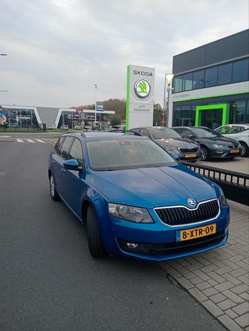 Skoda Octavia 1.6 TDI 81KW Combi 2014 Blauw  beschikbaar voor biedingen