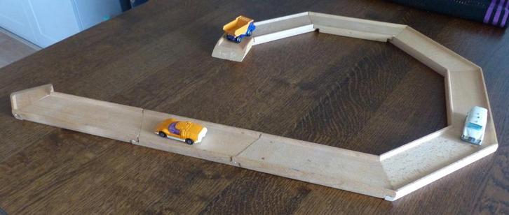 Vintage: HOUTEN WEG            (gebruikt), Kinderen en Baby's, Speelgoed | Houten speelgoed, Zo goed als nieuw, Overige typen