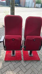Vintage rode bioscoop stoelen, Ophalen
