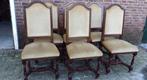 6 Klassieke Noten Eetkamerstoelen, Ophalen