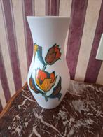 Antieke Fiora Gouda Rimini Vaas, Ophalen, Gebruikt, Overige kleuren, Aardewerk of Porselein