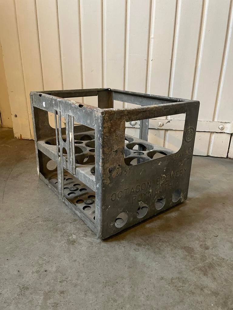 Oud Engels Octagon Brewery Bierkrat, Antiek en Kunst, Antiek | Overige Antiek, Ophalen of Verzenden