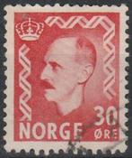 Noorwegen 1951 - 01, Postzegels en Munten, Noorwegen, Verzenden, Gestempeld