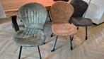 6 eettafelstoelen 2 per kleur (zie foto's), Huis en Inrichting, Stoelen, Ophalen, Gebruikt, Overige kleuren, Stof