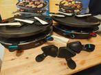 Electrisch Gourmetset / Raclette toestel (8 - 15 personen), Ophalen of Verzenden, Gebruikt, 8 personen of meer