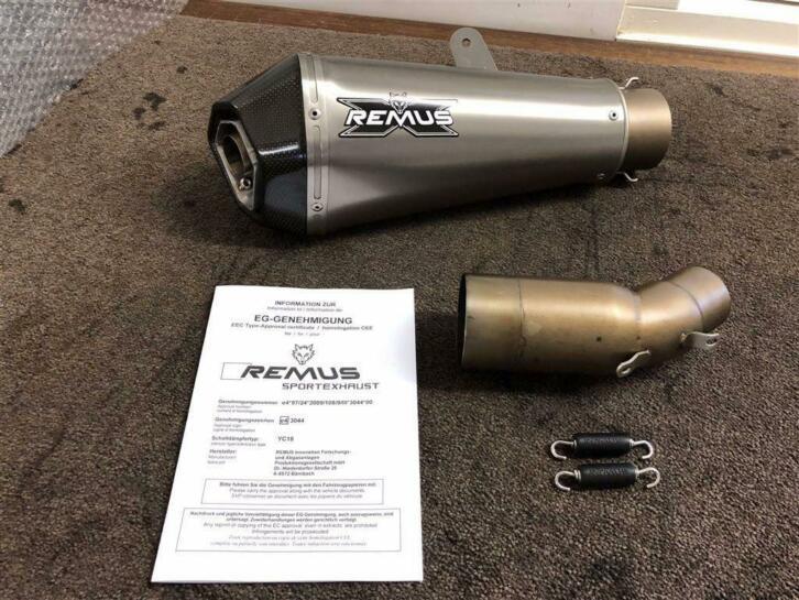 Remus Hypercone uitlaat Ducati Scrambler Classic Icon etc., Motoren, Onderdelen | Ducati, Gebruikt, Verzenden