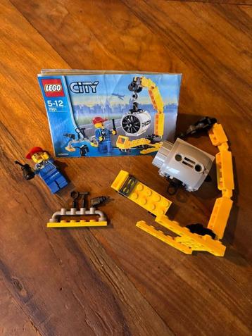 LEGO City Kraan met motorblok - 7901 beschikbaar voor biedingen
