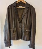 Anna van Toor leren jas bruin lamsleer maat 46 nieuwstaat!, Kleding | Dames, Ophalen of Verzenden, Zo goed als nieuw, Maat 46/48 (XL) of groter