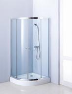 Tims Porta 1/4 ronde cabine 2 schuifdeuren in 90 of 100 cm, Huis en Inrichting, Stoffering | Gordijnen en Lamellen, Info@deli-home.com