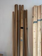 Houten plinten en architraven in eiken beuken en vuren, Doe-het-zelf en Verbouw, Hout en Planken, Ophalen, Minder dan 25 mm, Eiken