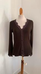 Bruin vestje van Gerard Darel, mt 2, Kleding | Dames, Maat 38/40 (M), Verzenden, Gedragen, Gerard Darel