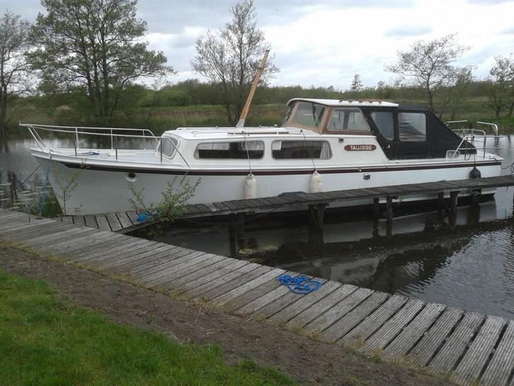 Mooi gelijnde (Gillissen kruiser), Watersport en Boten, Motorboten en Motorjachten, Gebruikt, Staal, 9 tot 12 meter, Diesel, Binnenboordmotor