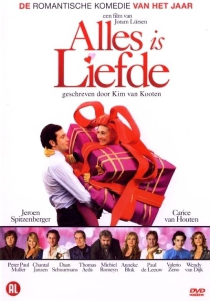 Alles Is Liefde (2007) Michiel Romeyn, Carice van Houten, Cd's en Dvd's, Dvd's | Nederlandstalig, Zo goed als nieuw, Film, Komedie
