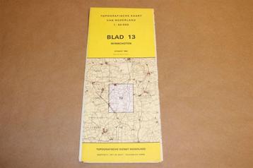 Oude topografische kaart - Winschoten - 1983 beschikbaar voor biedingen
