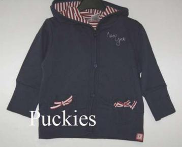 *SALE* Blauw Dirkje hooded vest maat 56 *NieuW*  beschikbaar voor biedingen