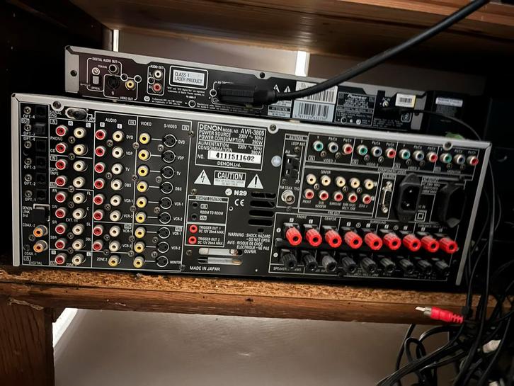 Denon AVR-3805 Receiver/Versterker, Audio, Tv en Foto, Versterkers en Receivers, Zo goed als nieuw, 7.1, 120 watt of meer, Denon
