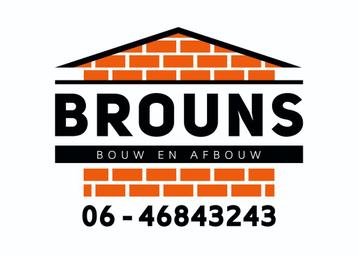 Brouns Bouw en Afbouw beschikbaar voor biedingen