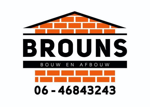 Brouns Bouw en Afbouw, Diensten en Vakmensen, Aannemers