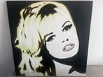 Schilderij Brigitte Bardot, 100x100cm, Ophalen