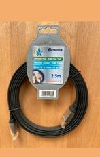 Uniek. Platte hdmi kabel voor smalle doorvoer. 2.5m, Ophalen of Verzenden, Nieuw