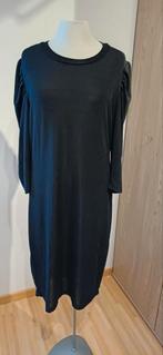 Zwarte jurk, lange mouw, glitter effect, maat 40/42, Kleding | Dames, Maat 38/40 (M), Zwart, Ophalen of Verzenden, Zo goed als nieuw