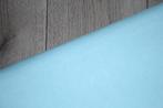 100% katoen poplin stof - uni licht blauw #2779 €5p/m, Blauw, 120 cm of meer, Ophalen of Verzenden, Katoen