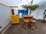 Te huur: Hawaii Bamboe bar en Cocktailbar met krukken, Hobby en Vrije tijd, Feestartikelen | Verhuur, Ophalen, Zo goed als nieuw