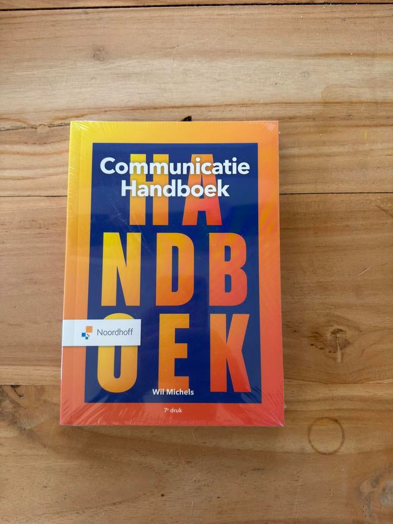 Communicatie Handboek - Wil Michels - Nieuw!, Wil Michels, Nieuw, Ophalen of Verzenden, Economie en Marketing