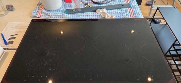 Grote ETNA inductiekookplaat 90 x 52 cm | Weinig gebruikt!, Witgoed en Apparatuur, Kookplaten, Zo goed als nieuw, Inbouw, Inductie