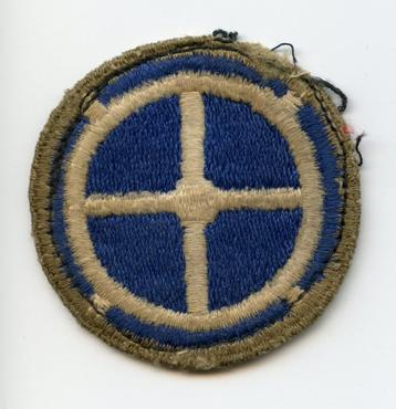WO2 US 35th Infantry Division patch beschikbaar voor biedingen