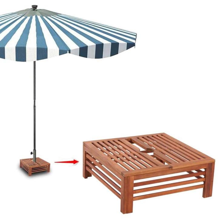 Ombouw voor parasolvoet voet parasol hout GRATIS VERZENDEN!, Tuin en Terras, Parasols, Nieuw, Parasolvoet, Minder dan 1 meter