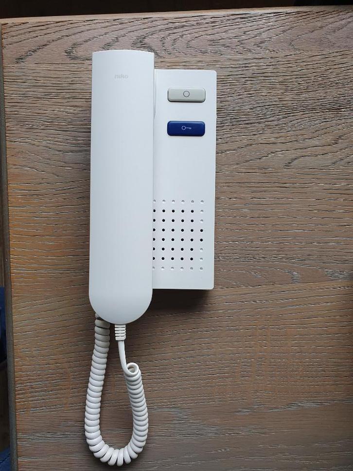 Intercom binnenpost, Huis en Inrichting, Deurbellen, Zo goed als nieuw, Bedraad, Terugspreekfunctie, Ophalen
