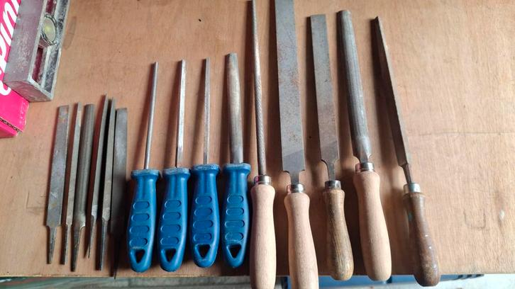 Set van diverse vijlen, Doe-het-zelf en Verbouw, Gereedschap | Handgereedschap, Gebruikt, Ophalen of Verzenden