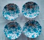 Broadhurst England set schaaltjes blauwe bloemen, Antiek en Kunst, Ophalen of Verzenden