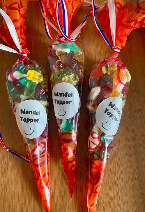 16. Snoepzak Wandel Topper Sweet Gummies 200 gram Halal, Hobby en Vrije tijd, Feestartikelen, Nieuw, Ophalen of Verzenden