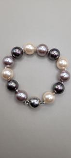 Parel armband, Overige materialen, Ophalen of Verzenden, Zo goed als nieuw, Met bedels of kralen