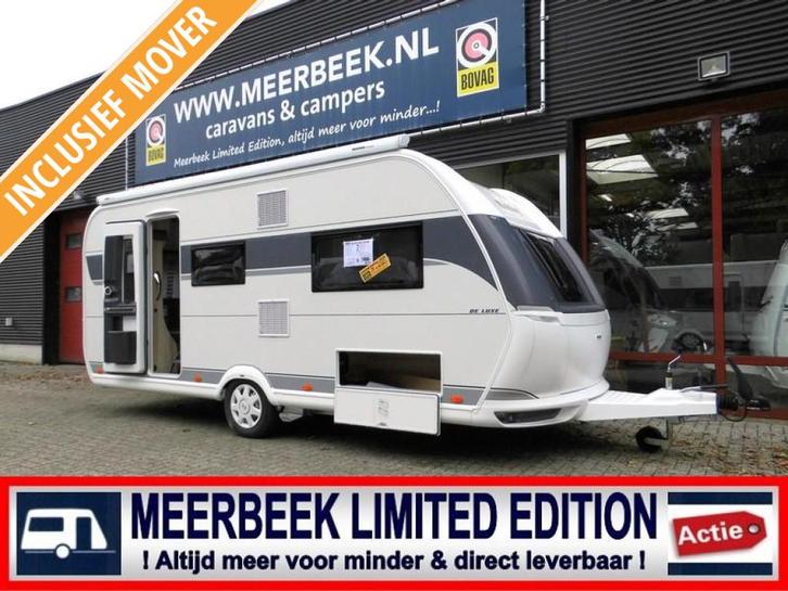 Hobby De Luxe 495 UL 3789,= KORTING +AIRCO+THULE+MOVER etc.!, Caravans en Kamperen, Caravans, tot en met 4, 1000 - 1250 kg, Rondzit