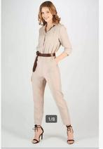 NIEUW!! Prachtige beige jumpsuit  VAN 99,95 VOOR 17,50 EURO!, Kleding | Dames, Jumpsuits, Maat 38/40 (M), Verzenden, Beige, Deux