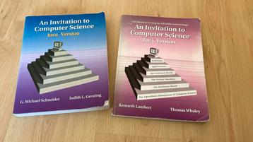 Schneider & Gersting - an invitation to computer science beschikbaar voor biedingen
