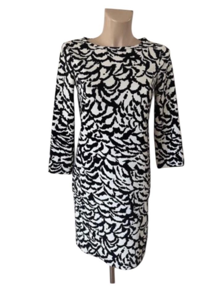 Vanilia jurk S, Kleding | Dames, Jurken, Zo goed als nieuw, Maat 36 (S), Blauw, Knielengte, Ophalen of Verzenden