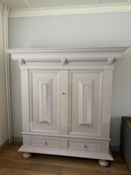 Antieke Groenlose buffet servieskast bestaande uit 3 delen, Antiek en Kunst, Antiek | Meubels | Kasten, Ophalen