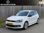 Volkswagen Polo 1.4 TSI BlueGT 5DRS Navi|Velgen|NAP 1e Eig!, Auto's, Euro 5, Stof, 4 cilinders, Wit