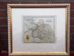 cartografie: antieke kaart van Overijssel, 1841, Boeken, Nederland, Gelezen, Ophalen of Verzenden, 1800 tot 2000