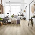 Klik PVC vloer | Grijs eiken | Magazijnleegverkoop, 75 m² of meer, Nieuw, Ophalen of Verzenden, Crème