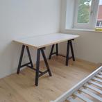 Bureau van 140x70cm met ladekastje, Ophalen, Gebruikt