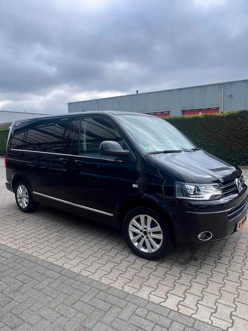 Volkswagen 2015 Zwart Multivan highline dsg 4motion, Auto's, Volkswagen, Particulier, Multivan, 4x4, ABS, Achteruitrijcamera, Adaptieve lichten