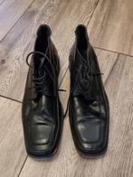 Zwarte nette schoenen maat 42, Zwart, Ophalen of Verzenden, Zo goed als nieuw, Veterschoenen