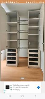 Chromen rek tussen kasten, Huis en Inrichting, Kasten | Kledingkasten, Ophalen, Zo goed als nieuw, 25 tot 50 cm