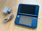 New Nintendo 3DS XL Blauw + Charger Schermen Krasvrij!!!, Spelcomputers en Games, Games | Nintendo 2DS en 3DS, 1 speler, Ophalen of Verzenden